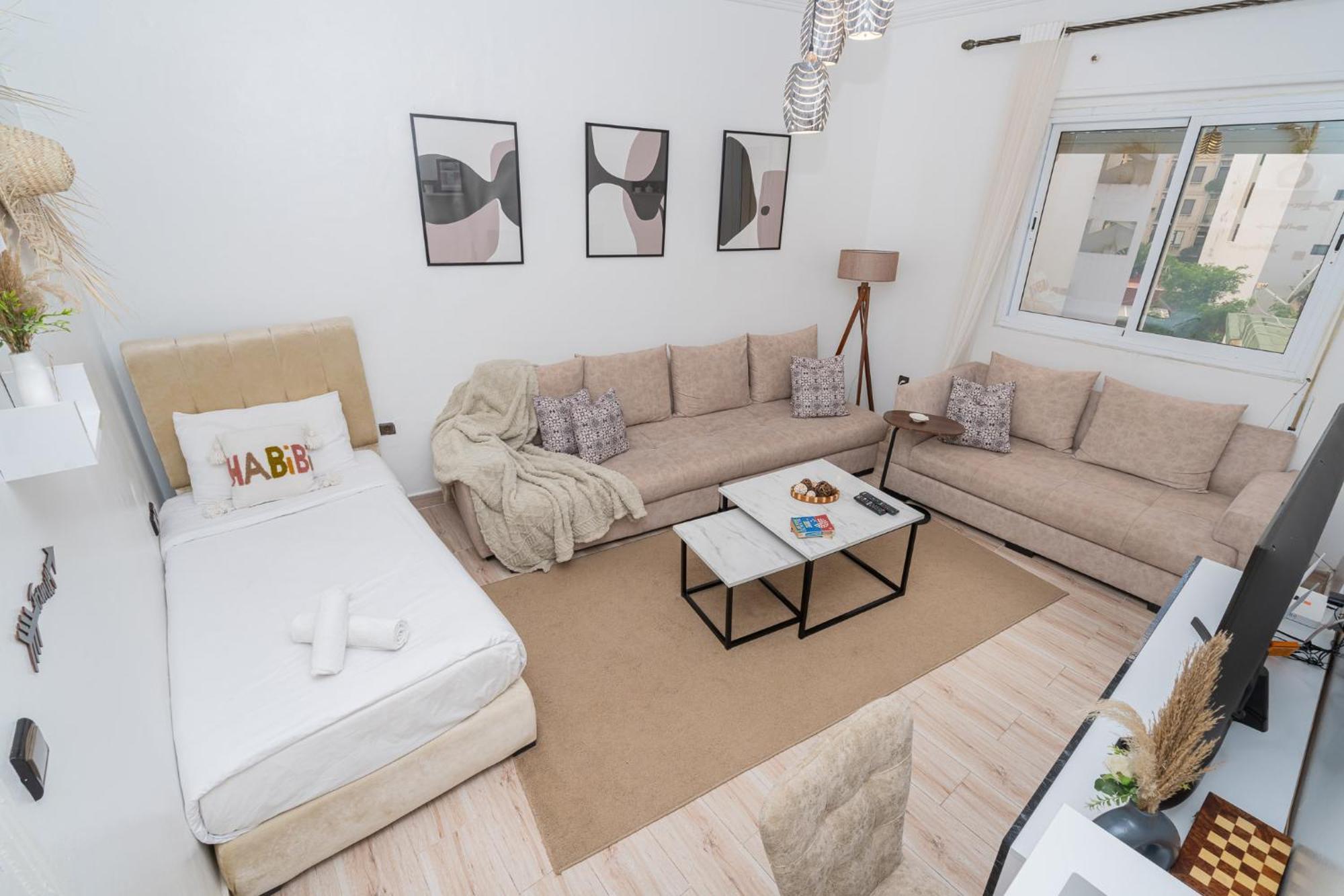 Appartement Ensolleille Au Coeur De Tanger Exterior foto